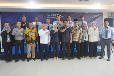 Komisi II DPRD Kota Kendari Sambangi Bank Sultra