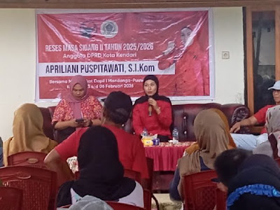 Anggota Komisi III DPRD Kota Kendari Serap Aspirasi Warga Puwatu