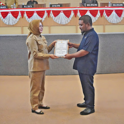 DPRD Terima LKPJ 2025 Pemkot Kendari