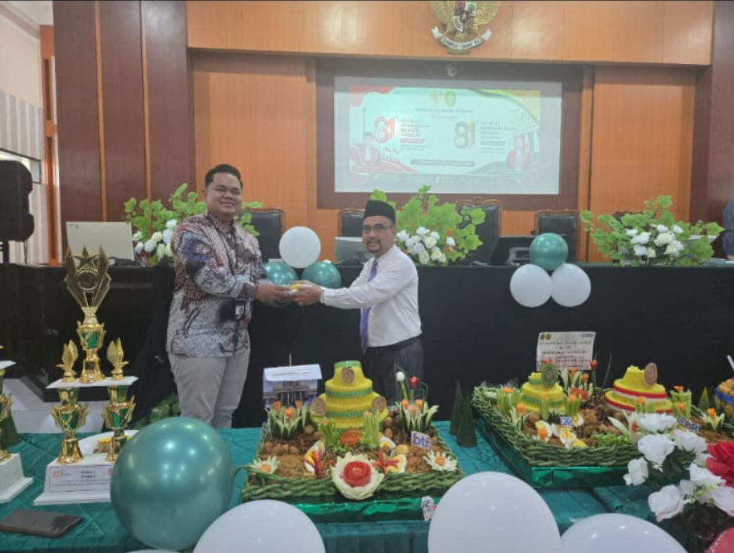 Pemimpin Cabang BRI Kendari Samratulangi Hadiri Peringatan HUT ke-81 Mahkamah Agung di Kendari