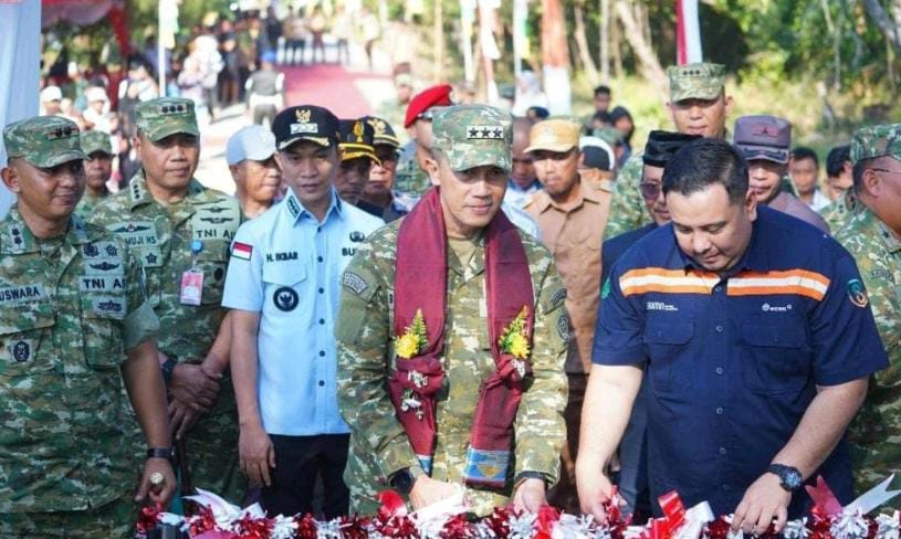Jembatan Perintis Garuda Resmi Digunakan, PT ANTAM Dukung Penguatan Akses dan Konektivitas Masyarakat Konawe Utara