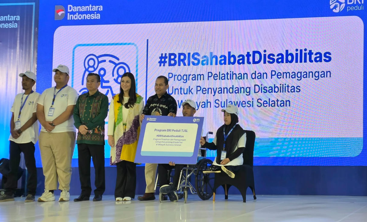 Bank BRI Konsisten Berdayakan dan Kembangkan Sahabat Disabilitas