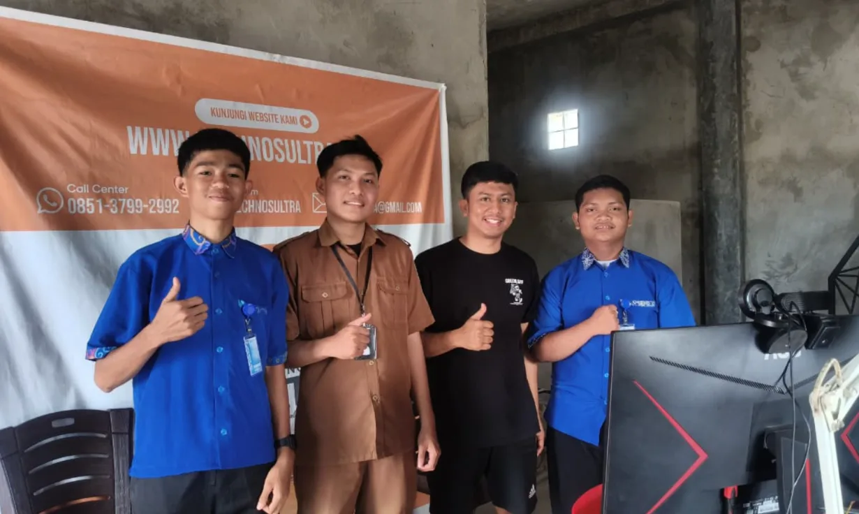 Cetak Generasi Digital Unggul, SMKN 4 Kendari Gandeng CV Techno Creative Lewat Program PKL