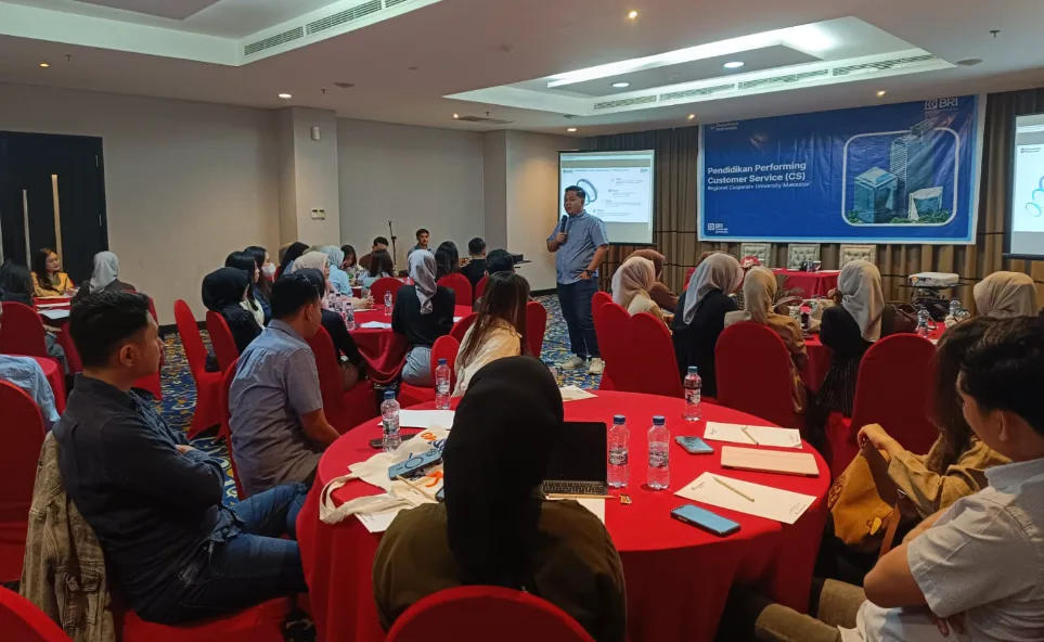BRI Kendari Samratulangi Tingkatkan Kompetensi Frontliner melalui Pendidikan Performing CS dan Teller