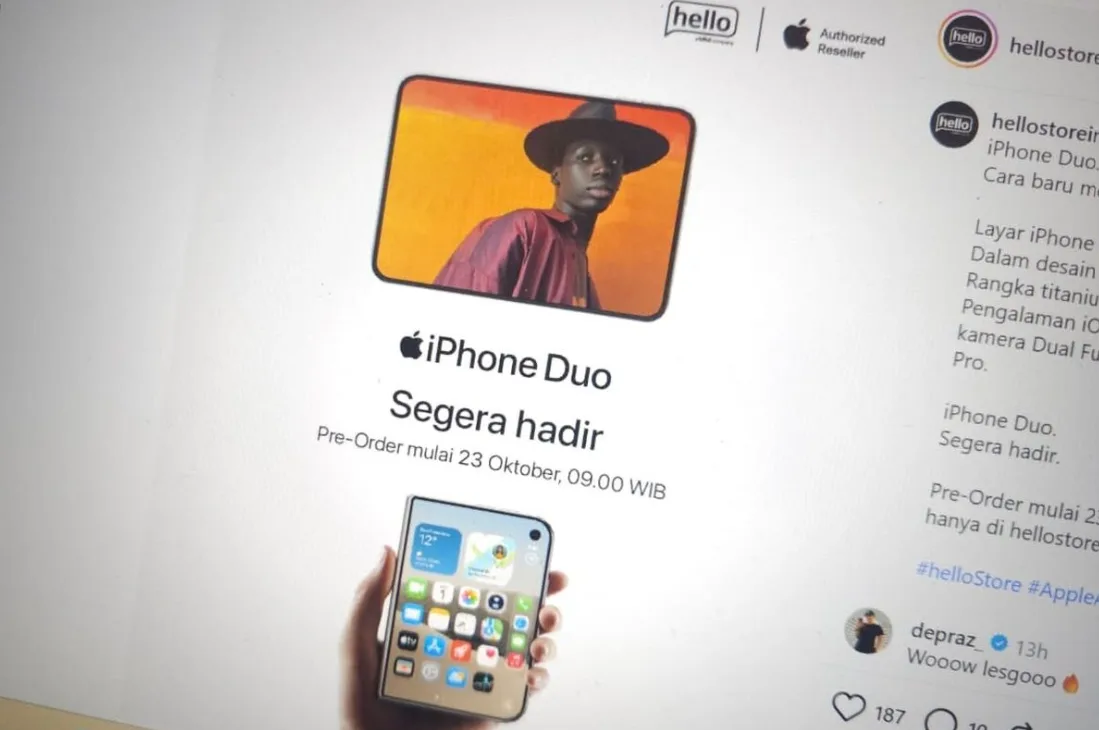 Pre-order iPhone Duo di Indonesia Dibuka Besok, Ini Bocoran Harganya